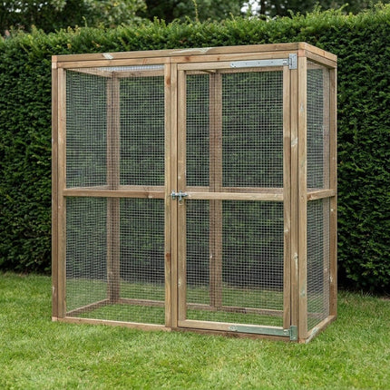 Ren Mats 179 x 85 x 183 cm - Geïmpregneerd hout - Doika - Ren - Glorenza - 8720094051130 - 8720094051130