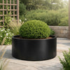 Ronde aluminium plantenbak - Gitzwart (RAL 9005) - Doika - Plantenbak - Geroba -  - Rondus1