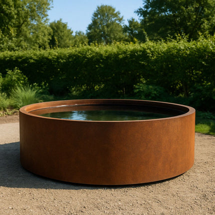 Ronde Vijver cortenstaal 200x50cm 174kg - Doika - Vijver - Geroba -  - EstaniRC3