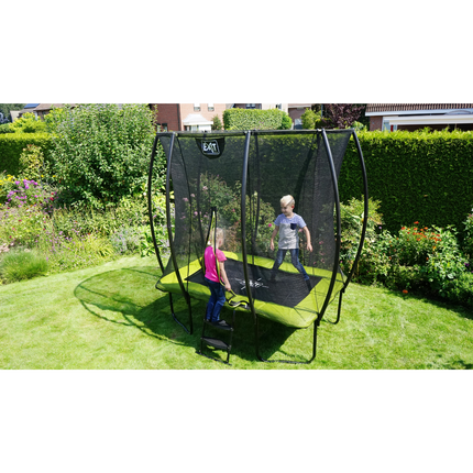 Trampolín EXIT Silhouette 153x214cm - verde