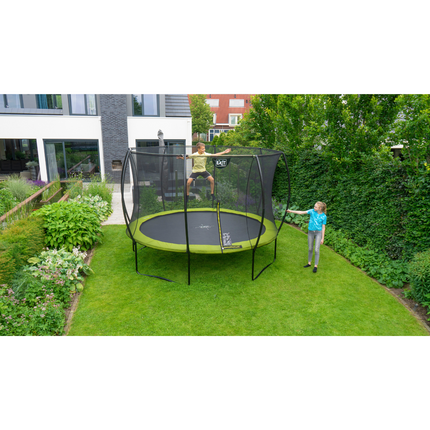 Trampolín EXIT Silhouette ø305cm - verde