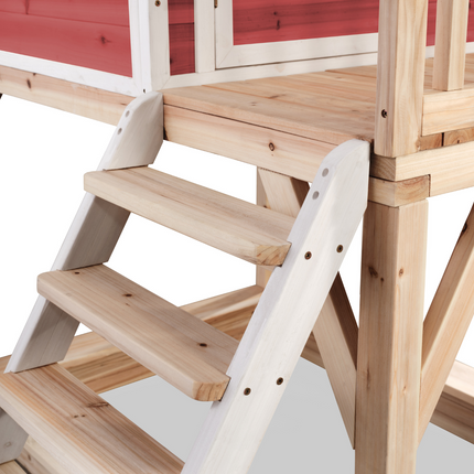 EXIT Loft 500 houten speelhuis - rood