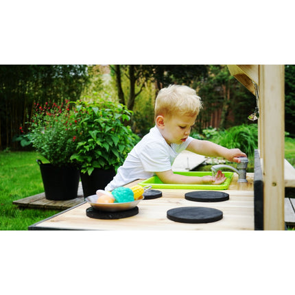 EXIT Yummy 200 houten buitenkeuken - naturel - Doika BV - Houten buitenkeukens - EXIT Toys - 8719874706285 - 51.10.20.00