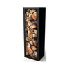 Geroba Houtopslag Beltza Metaal 50x38,5x150cm - Doika BV - Houtopslag - Geroba - BELTZAS1