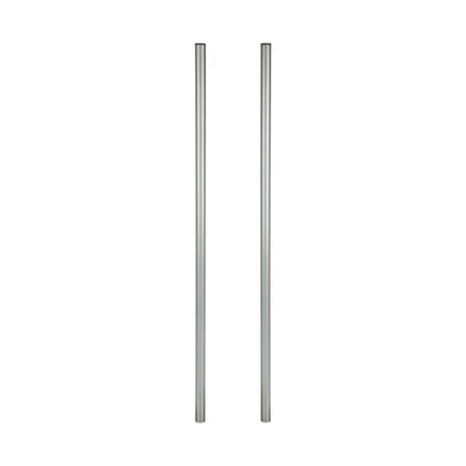 Practo Garden Brievenbuspalen zilver (Exclusief brievenbus) - Doika BV - Brievenbus - Practo Garden - 5414045022340 - B380A