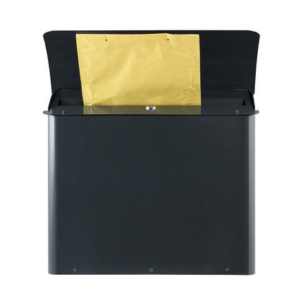 Safepost brievenbus 21 antracietgrijs RAL 7016 - Doika BV - Brievenbus - Safepost - 7330589921551 - 21055