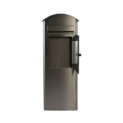 Safepost brievenbus 70 rond dak RVS - Doika BV - Brievenbus - Safepost - 7330589955907 - 70590