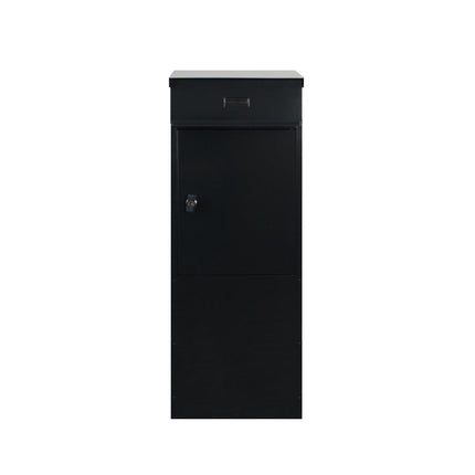 Safepost brievenbus 855 Tiamat - met RVS dak antracietgrijs RAL 7016 - Doika BV - Brievenbus - Safepost - 7330589756566 - 75656