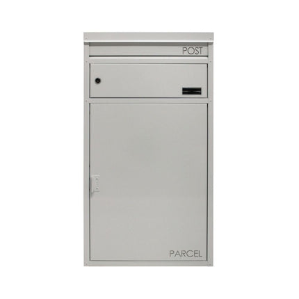 Safepost pakketbrievenbus 65 met plat dak wit RAL 9010 - Doika BV - Pakketbrievenbus - Safepost - 7330589003301 - 900330