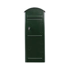 Safepost pakketbrievenbus 80 rond dak antracietgrijs RAL 7016 - Doika BV - Pakketbrievenbus - Safepost - 7330589800559 - 80055